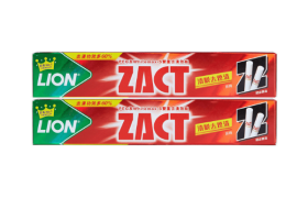 LION - Zact - Ensemble de dentifrice japonais pour fumeur - 150g*2 LION - Zact - Ensemble de dentifrice japonais pour fumeur - 150g*2