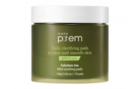 make p:rem - Solution Me. Tampons apaisants doux - 160g/70pads make p:rem - Solution Me. Tampons apaisants doux - 160g/70pads