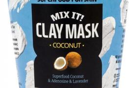 Masque hydratant et raffermissant argile & coco Superfood Farm Skin
