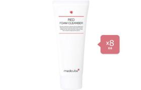 medicube - Red Foam Cleanser - 120ml (8ea) medicube - Red Foam Cleanser - 120ml (8ea)