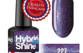 Mini Vernis Semi-Permanent Hybrid Shine Mollon Pro 8ml Sirus - 227 Mini Vernis Semi-Permanent Hybrid Shine Mollon Pro 8ml Sirus - 227