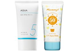 Missha Aqua Sun X Isehan Hero Sunscreen Set A