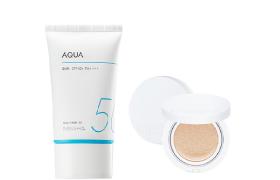 Missha Aqua Sun X Magic Cushion Moist Up Light Beige Set Missha Aqua Sun X Magic Cushion Moist Up Light Beige Set