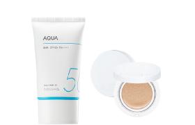 Missha Aqua Sun X Magic Cushion Moist Up Medium Beige Set Missha Aqua Sun X Magic Cushion Moist Up Medium Beige Set