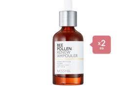 MISSHA - Bee Pollen Renew Ampouler - 40ml (2ea) Set MISSHA - Bee Pollen Renew Ampouler - 40ml (2ea) Set