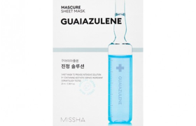 MISSHA - Masque en feuille Mascure Solution - Guaiazulene - 1pièce MISSHA - Masque en feuille Mascure Solution - Guaiazulene - 1pièce
