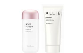 Missha Soft Finish Sun Milk X Kanebo Hero Sunscreen Set B