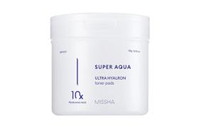 MISSHA - Super Aqua Tampons de toner Ultra Hyalron - 180g/90pads MISSHA - Super Aqua Tampons de toner Ultra Hyalron - 180g/90pads