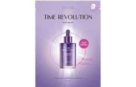 MISSHA - Time Revolution Night Repair Ampoule Sheet Mask - 30g MISSHA - Time Revolution Night Repair Ampoule Sheet Mask - 30g