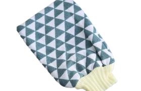 MissLady - Body Scrub Bath Mitt - 1pièce - Green / White MissLady - Body Scrub Bath Mitt - 1pièce - Green / White