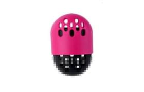 MissLady - Étui éponge de maquillage en silicone - 1pièce - Pink x