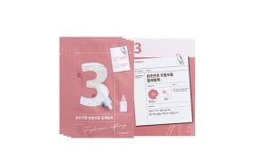 numbuzin - Masque en feuille adoucissant No.3 Tingle-Pore - 27g*4ea