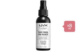 NYX - Makeup Setting Spray - Dewy - 60ml (8ea) Set