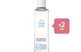 [Offres] Etude House - Soon Jung PH 5.5 Relief Toner - 200ml (2ea) Set