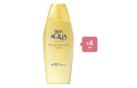 [Offres] Rohto Mentholatum Skin Aqua UV Super Moisture Gel Gold (4ea)