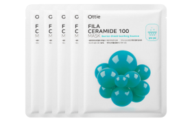 Ottie - Fila Ceramide 100 Mask - 25ml*5pièces Ottie - Fila Ceramide 100 Mask - 25ml*5pièces