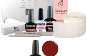 Pack Beauty Nails + Lampe 48 watts Wonderlack Beautynails Indi Red 132 Pack Beauty Nails + Lampe 48 watts Wonderlack Beautynails Indi Red 132