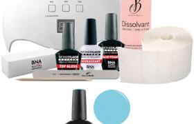 Pack Beauty Nails + Lampe 48 watts Wonderlack Extrême Beautynails Pastel Bleu Pack Beauty Nails + Lampe 48 watts Wonderlack Extrême Beautynails Pastel Bleu