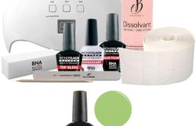 Pack Beauty Nails + Lampe 48 watts Wonderlak extrême Beauty Nails HONKY TONK GREEN WLE003 Pack Beauty Nails + Lampe 48 watts Wonderlak extrême Beauty Nails HONKY TONK GREEN WLE003