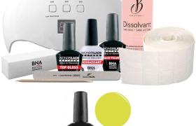 Pack Beauty Nails + Lampe 48 watts Wonderlak extrême Beautynails Jaune FLUO WLE148 Pack Beauty Nails + Lampe 48 watts Wonderlak extrême Beautynails Jaune FLUO WLE148