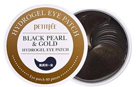 PETITFEE - Cache-oeil Hydrogel perle noire et or - 60pièces PETITFEE - Cache-oeil Hydrogel perle noire et or - 60pièces