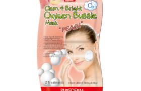 PUREDERM - Clean&Bright Oxygen Bubble Mask - 3.5ml+3.5ml - Peach PUREDERM - Clean&Bright Oxygen Bubble Mask - 3.5ml+3.5ml - Peach