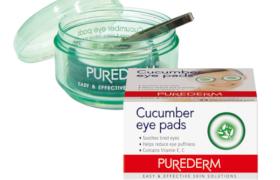 PUREDERM - Concombre, Tapis yeux (Jar) - 24pièces PUREDERM - Concombre, Tapis yeux (Jar) - 24pièces