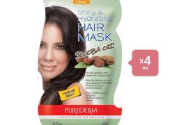 PUREDERM Shiny & Hydrating Hair Mask - Jojoba Oil (4ea) Set PUREDERM Shiny & Hydrating Hair Mask - Jojoba Oil (4ea) Set