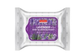PUREDERM - Tissus démaquillants naturels - Lavender - 30pièce