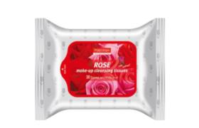 PUREDERM - Tissus démaquillants naturels - Rose - 30pièce