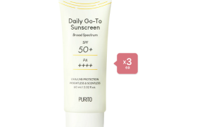 PURITO Daily Go-To Sunscreen - 60ml (3ea) Set PURITO Daily Go-To Sunscreen - 60ml (3ea) Set
