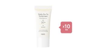 PURITO Daily Go-To Sunscreen SPF50+ PA++++ (Mini) - 15ml (10ea) Set PURITO Daily Go-To Sunscreen SPF50+ PA++++ (Mini) - 15ml (10ea) Set