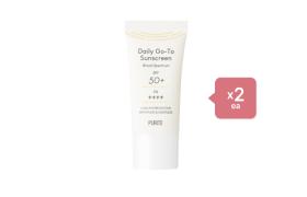 PURITO Daily Go-To Sunscreen SPF50+ PA++++ (Mini) - 15ml (2ea) Set PURITO Daily Go-To Sunscreen SPF50+ PA++++ (Mini) - 15ml (2ea) Set