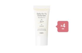 PURITO Daily Go-To Sunscreen SPF50+ PA++++ (Mini) - 15ml (4ea) Set PURITO Daily Go-To Sunscreen SPF50+ PA++++ (Mini) - 15ml (4ea) Set
