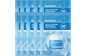 Real Barrier - Aqua Soothing Masque crème - 10pièces Real Barrier - Aqua Soothing Masque crème - 10pièces