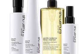 Rituel complet shampooings, soin & sérum izumi tonic shu uemura Rituel complet shampooings, soin & sérum izumi tonic shu uemura