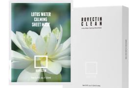 ROVECTIN - Masque en feuille calmant à l'eau de lotus propre - ROVECTIN - Masque en feuille calmant à l'eau de lotus propre -