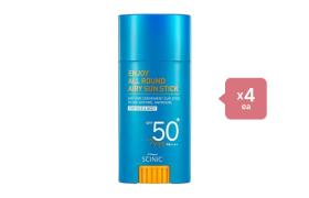 SCINIC Enjoy All Round Airy Sun Stick SPF50+ PA++++ - 25g (4ea) Set SCINIC Enjoy All Round Airy Sun Stick SPF50+ PA++++ - 25g (4ea) Set