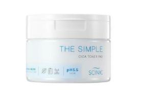 SCINIC - The Simple Cica Toner Pad - 60pièces