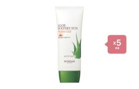 SKINFOOD Aloe Watery Sun Waterproof SPF50+ PA+++ - 50ml (5ea) Set SKINFOOD Aloe Watery Sun Waterproof SPF50+ PA+++ - 50ml (5ea) Set