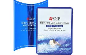 SNP - Nid d'oiseau Aqua, Masque ampoule - 10pièce