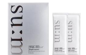 su:m37 - Bright Award Lavage en poudre enzymatique - 1.5g*40pièces su:m37 - Bright Award Lavage en poudre enzymatique - 1.5g*40pièces