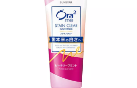 Sunstar - ORA2 ME - Stain Clear Dentifrice Peach Mint - 140g Sunstar - ORA2 ME - Stain Clear Dentifrice Peach Mint - 140g