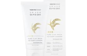 THANK YOU FARMER - Masque de riz à l'argile pure au nettoyant...