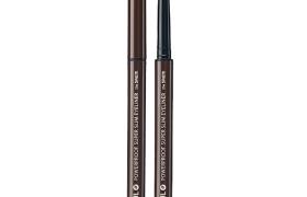 The Saem - Eye-liner ultra mince Eco Soul Powerproof - BR01 Thrill