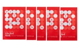 TIA'M - Mon Masque Signature Vita Rouge - 23ml*5pièces TIA'M - Mon Masque Signature Vita Rouge - 23ml*5pièces
