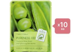 TONYMOLY - Set Feuille de masque Pureness 100 - Placenta (10ea) Set TONYMOLY - Set Feuille de masque Pureness 100 - Placenta (10ea) Set