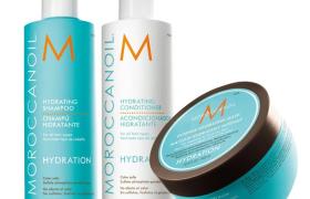 Trio Hydratation Intense : Shampooing 250 ml + Conditionneur 250 ml + Masque intense 250 ml Moroccanoil Trio Hydratation Intense : Shampooing 250 ml + Conditionneur 250 ml + Masque intense 250 ml Moroccanoil