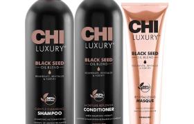 Trio shampooing + conditionneur + masque Luxury Black Seed Oil CHI