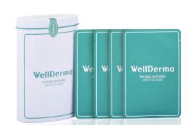 WELLDERMA - Masque apaisant pour ampoule Teatree (Boîte en étain)...